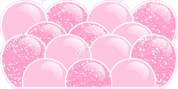 Sparkle - Baby Pink Balloon Panels