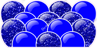 Sparkle - Blue Balloon Panels