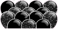 Sparkle - Black Balloon Panels