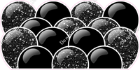 Sparkle - Black Balloon Panels