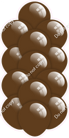 Chocolate - Balloon Tower - Flat