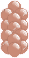 Rose Gold - Balloon Tower - Flat