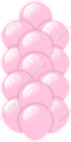 Baby Pink - Balloon Tower - Flat