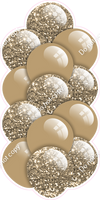 Tan - Balloon Tower - Sparkle