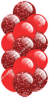 Red - Balloon Tower - Sparkle