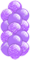 Lilac - Balloon Tower - Sparkle