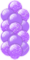 Lilac - Balloon Tower - Sparkle
