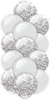 Light Silver - Balloon Tower - Sparkle