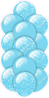 Baby Blue - Balloon Tower - Sparkle