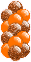 Orange - Balloon Tower - Sparkle