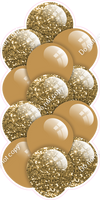 Gold - Balloon Tower - Sparkle
