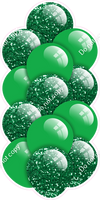 Green - Balloon Tower - Sparkle