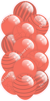 Coral - Balloon Tower - Flat Accents