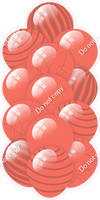 Coral - Balloon Tower - Flat Accents