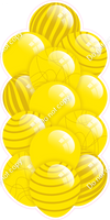 Yellow - Balloon Tower - Flat Accents