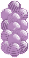 Lavender - Balloon Tower - Flat Accents