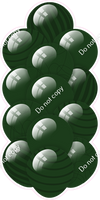 Hunter Green - Balloon Tower - Flat Accents