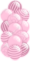 Baby Pink - Balloon Tower - Flat Accents