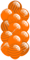Orange - Balloon Tower - Flat Accents