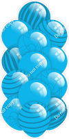 Caribbean - Balloon Tower - Flat Accents