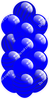 Blue - Balloon Tower - Flat Accents