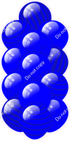 Blue - Balloon Tower - Flat Accents