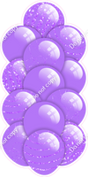 Lilac - Balloon Tower - Sparkle Accents