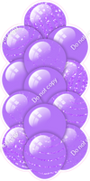 Lilac - Balloon Tower - Sparkle Accents
