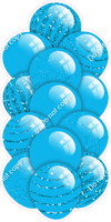 Caribbean - Balloon Tower - Sparkle Accents