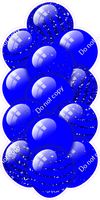 Blue - Balloon Tower - Sparkle Accents