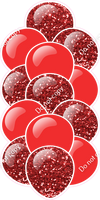Red - Balloon Tower - Sparkle