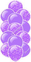 Lilac - Balloon Tower - Sparkle