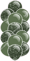 Sage - Balloon Tower - Sparkle