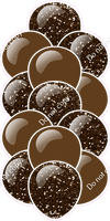 Chocolate - Balloon Tower - Sparkle