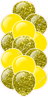 Yellow - Balloon Tower - Sparkle