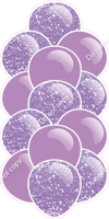 Lavender - Balloon Tower - Sparkle