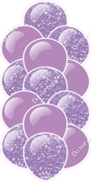 Lavender - Balloon Tower - Sparkle