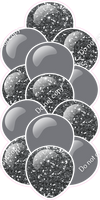 Silver - Balloon Tower - Sparkle