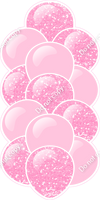 Baby Pink - Balloon Tower - Sparkle