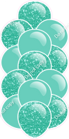Mint - Balloon Tower - Sparkle