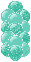 Mint - Balloon Tower - Sparkle
