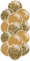 Gold - Balloon Tower - Sparkle