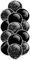Black - Balloon Tower - Sparkle