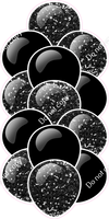 Black - Balloon Tower - Sparkle
