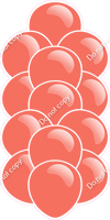 Coral - Balloon Tower - Flat