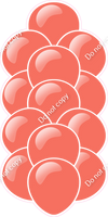 Coral - Balloon Tower - Flat