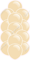 Champagne - Balloon Tower - Flat
