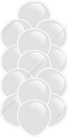 Light Silver - Balloon Tower - Flat