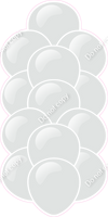 Light Silver - Balloon Tower - Flat