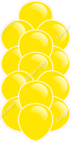 Yellow - Balloon Tower - Flat